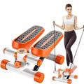 Mini Stepper, Home Stepper with Wireless Training Computer, Up-Down Stepper for Beginners and Advanced Users, Small and Compact, Home Gym Equipment, E
