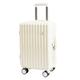 DNZOGW Travel Suitcase Stylish Suitcase Thickened and Durable Password Zipper Male Student Trolley Suitcase Travel Suitcase Trolley Case (Color : White, Size : A)