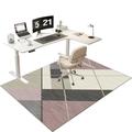 Office Chair Mat for Carpet Floors, Gaming Chair Mat for Hardwood Floors 90 x 120 cm, Desk Chair Mat for Low Pile Carpet, Multi-Purpose Large Desk Chair Mat, Easy Glide Carpet Protector Chair Mat