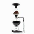 OQHAIR Vacuum Coffee Maker Siphon Coffee Maker Household Siphon Pot Manual Coffee Maker Glassware Set Siphon Coffee Maker Set Siphon Pot (Color : White Size : 36x15cm) having a coffee