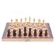 Portable 3-in-1 Wooden Chess Set - Folding Board for education Parties and Family Activities - 29x29cm