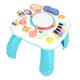 Learn and Groove Musical Table for Baby Toys 6 to 12 Months, Multifunctional Musical Educational Learning Activity Table Center Toys for Toddlers Infants Kids Boys Girls Gifts