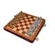 Portable Chess Set Metal Chess Set for Kids and Adults Magnetic Chess Set Large Folding Game Dedicated Retro Chess Board Game Sets Educational Games