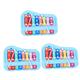 Vaguelly 3 Sets Hand Percussion Infant Toys Piano Baby Toys Kids Musical Instrument Music Knocking Toy Knocking Musical Instrument Funny Musical Toy Puzzle Hand Knock Child Abs