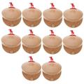 HEMOTON 10 Pcs Beech Board Baby Musical Instruments Kids Musical Castanet Toys for Kids Instrument Corporation Toddler Toy Toys for Toddlers Toddler Castanet Toy Percussion Child Wooden