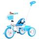 Kids trikes with removable parent push handle,2-5 years old boys girls 3 wheel tricycle,adjustable seat with seat belt,ride on balance bikes scooter,foldable footrest cruiser tricycle,foam wheel
