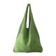 MEIION Satchi Summer Inspired Carry-on Shoulder Bag for Women Ladies Handbag Shoulder Bag School Handbag Shopping Bag Hollow Handbag, Green