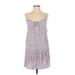 Old Navy Casual Dress - Mini V Neck Sleeveless: Purple Dresses - New - Women's Size X-Small