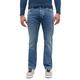 Straight-Jeans MUSTANG "Style Michigan Straight" Gr. 31, Länge 30, blau (medium middle) Herren Jeans