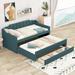 Modern Style Upholstered Daybed with Trundle, Three Drawers, Easy Assembly, Twin Size