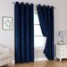 Tasseled Blackout Curtain for Bedroom and Living Room 2 Panels - 84"L x 42"W