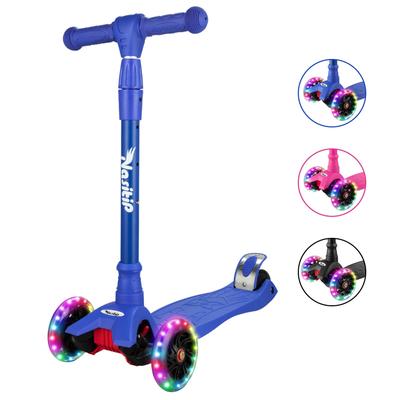 Scooters for Kids Age 3-5, 3 Light Up Wheels 4 Adjustable Height