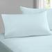 Lavish Touch 100% Cotton 400 TC Pillowcase with Stylish 4 inch Hem Set of 2