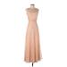 Aidan Mattox Cocktail Dress: Tan Dresses - Women's Size 0