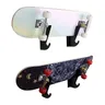 2PCS Skateboard Wall Mount Hanger orizzontale Skateboard Storage Rack ganci per Skateboard