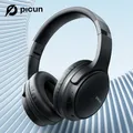 Picun B-06 Bluetooth Casque sur l'oreille 110 heures de lecture Casque sans fil avec micro Pliable