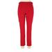 Violets & Roses Dress Pants - High Rise Skinny Leg Slim: Red Bottoms - Women's Size 12