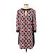 Trina Turk Cocktail Dress - Shift: Pink Print Dresses - Women's Size 2