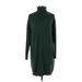 Vila Casual Dress - Sweater Dress: Green Dresses - Women's Size X-Small