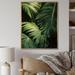 Design Art Jade Jungle Thick Jungle Of Palm Trees V On Canvas Print Plastic in Green | 44 H x 34 W x 1.5 D in | Wayfair FL117753-34-44-GD