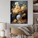 Design Art Luxurious Golden Yellow Orchids Spill II Canvas, Cotton in Orange | 20 H x 12 W x 1 D in | Wayfair PT117450-12-20