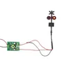 Evemodel-Signaux de illeur de chemin de fer 2 signaux rouges avec clignotant de carte de circuit