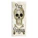 Stupell Industries Pick Your Poison Skull On MDF by Deane Beesley Print | 17 H x 7 W x 0.5 D in | Wayfair ba-813_wd_7x17