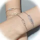 925 Sterling Silver French Luxury Jewelry Move Classic Series Three Activity Diamond Bracelets.