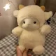 20cm INS Soft Sweet Little White Sheep Plush Toys Pink green with bow cute Sheep animal gifts
