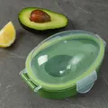 Snap on Lid Avocado Storage Container Keeper Kitchen Avocado Saver Food Crisper Storage Box Fruit