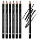 6pcs Eye Brow Pencil Easy Color Natural Black Brown Waterproof Professional Women Eye Makeup Pen