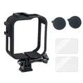 Frame Case for GoPro MAX 360 Screen Protector Tempered Protective Lens Film Housing Cover Mount for