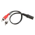 Durable 3.5mm to RCA Headphone 3.5 2 RCA RCA Male Adapter Cable Splitter Stereo Audio Audio Cables