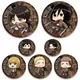 Japanese Anime Attack on Titan Hard Enamel Pins Cute Manga Eren Levi Badge Backpack Collar Lapel