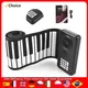 88 Key Portable Piano Handroll Electronic Piano Environmental Silicone Foldable Piano Home Practice