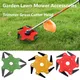 Trimmer Grass Blade Cutter Head Steel Head 6 Teeth Sturdy Durable Steel Razor Weed Eater Easy