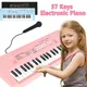 37 Keys Kids Electronic Piano Organ keyboard with Microphone Education Toys Musical Instrument