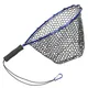 Soft Silicone Fish Net Aluminium Alloy Pole Fishing Tools Small Mesh Foldable Landing Net Pole