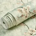 3m 5m 10m Roll Wallpaper Peel and Stick Retro 3d Floral Texture High Quality Self Adhesive Wall