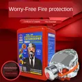 Fire Eacape Face Mask Self-rescue Respirator Gas Mask Smoke Protective Face Cover Personal Emergency