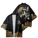 Men's Kimono Japanese Traditional Costumes Fashion Kimono Haori Cardigan Jacket Beach Wear Cloak