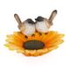 Wildon Home® Dosia Decorative Bird Feeder Plastic in Yellow | 4.53 H x 8.27 W x 8.46 D in | Wayfair 4457072C851B49E59716E47847204D2B