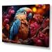 Bay Isle Home™ Red & Blue Parrots Radiant Plumage Sunset II Metal in Blue/Red | 16 H x 32 W x 1 D in | Wayfair D6C0A0EC9351426C8DDDC78B0FA33981