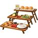 Millwood Pines Croker Wood Tray Wood in Brown | 7.9 H x 8.9 W x 17 D in | Wayfair 93B6C92A5ADD4B1F96001BFFCCF57C83