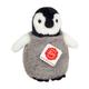 Hermann Teddy - Kuscheltier Pinguin (15 Cm) In Grau