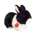 Hermann Teddy - Kuscheltier Hase (23 Cm) In Schwarz/Weiß