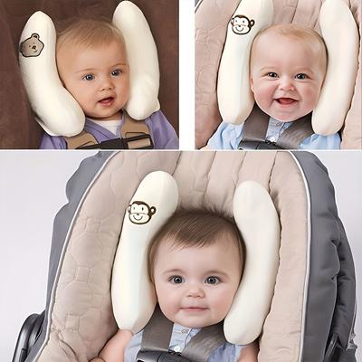 Comfortable Banana-shaped Neck Pillow For Babies -...