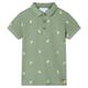 vidaXL Kids' Polo Shirt Khaki 92