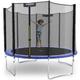 Kinetic Sports - Trampolin Outdoor salto - tüv Rheinland geprüft, Kindertrampolin Set mit Netz,