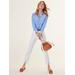 J.McLaughlin Women's Rainey Jeans White, Size 12 | Cotton/Spandex/Denim